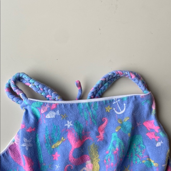 Isaac Mizrahi Mermaid Braided Sleeve Tank Dress - Picture 3 of 6